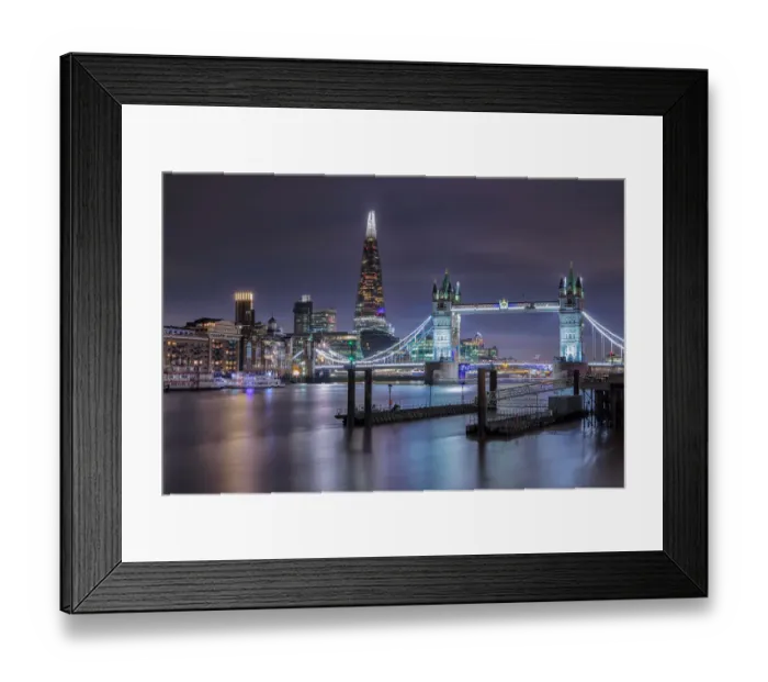 Framed Print : Cold City. Tower Bridge, London, UK. January 06, 2019. Framed Print : Cold City. Tower Bridge, London, UK. January 06, 2019.