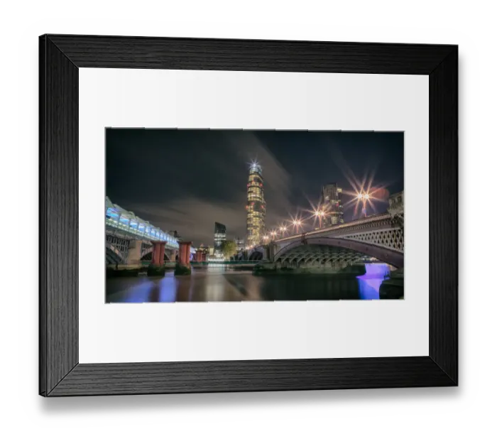 Framed Print : Blackfriars bridge London Framed Print : Blackfriars bridge London