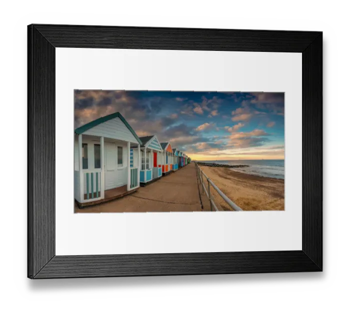 Framed Print : Evening at the Beach Framed Print : Evening at the Beach