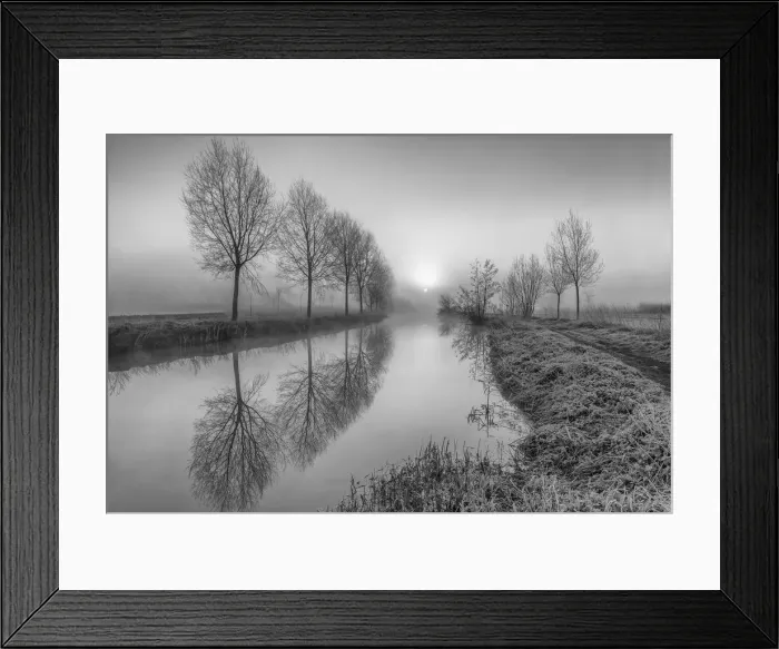 Framed Print : The Dawn And The Silent Water