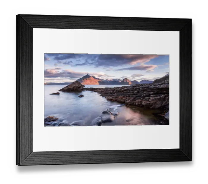 Framed Print : Soay. A view of Soay from the shore at Elgol, Isle of Skye, Highlands, Scotland, UK Framed Print : Soay. A view of Soay from the shore at Elgol, Isle of Skye, Highlands, Scotland, UK