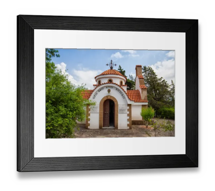 Framed Print : Saint Nikola Chapel Framed Print : Saint Nikola Chapel
