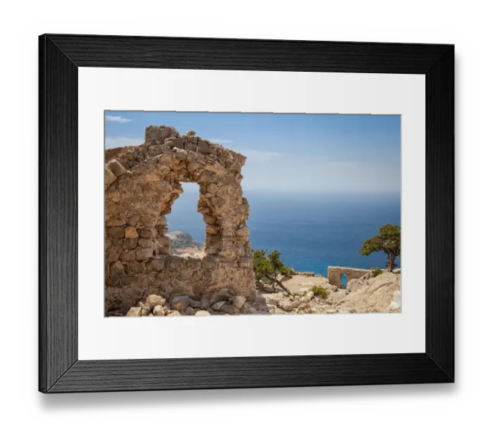 Framed Print : Monolithos Framed Print : Monolithos