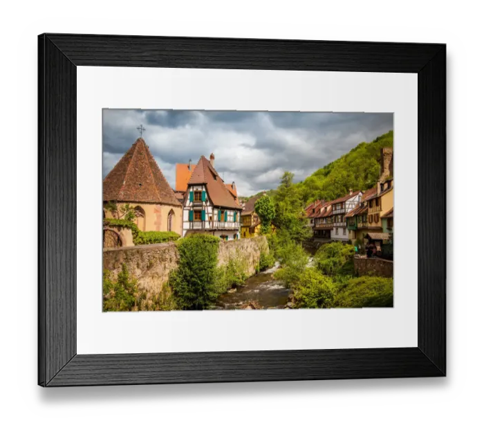 Framed Print : Kaysersberg village Framed Print : Kaysersberg village