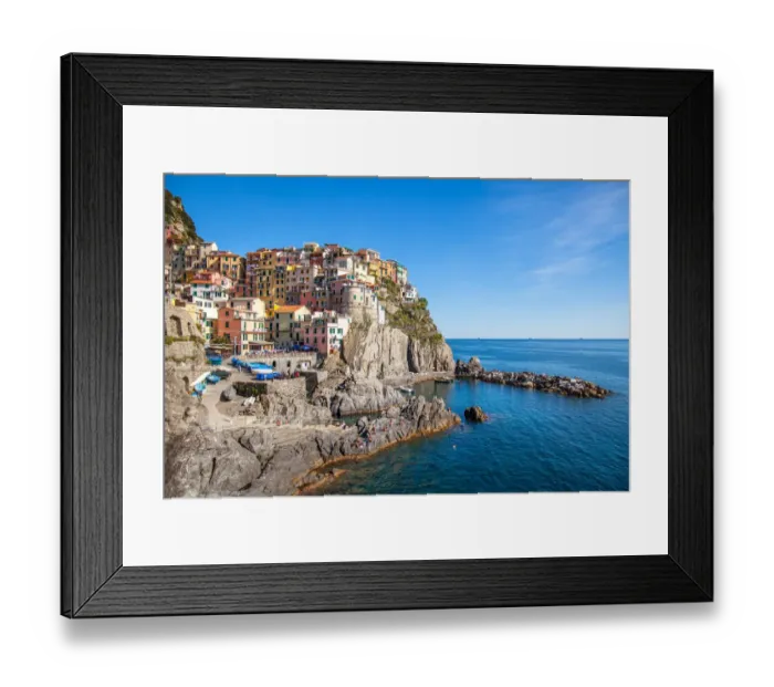 Framed Print : Manarola in afternoon Framed Print : Manarola in afternoon