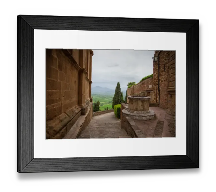 Framed Print : Valley of Montalcino Framed Print : Valley of Montalcino