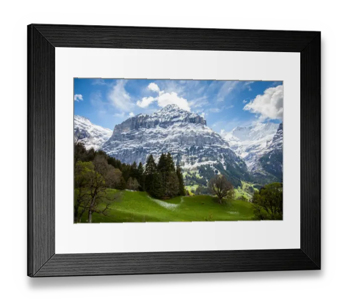 Framed Print : Mittelhorn Framed Print : Mittelhorn