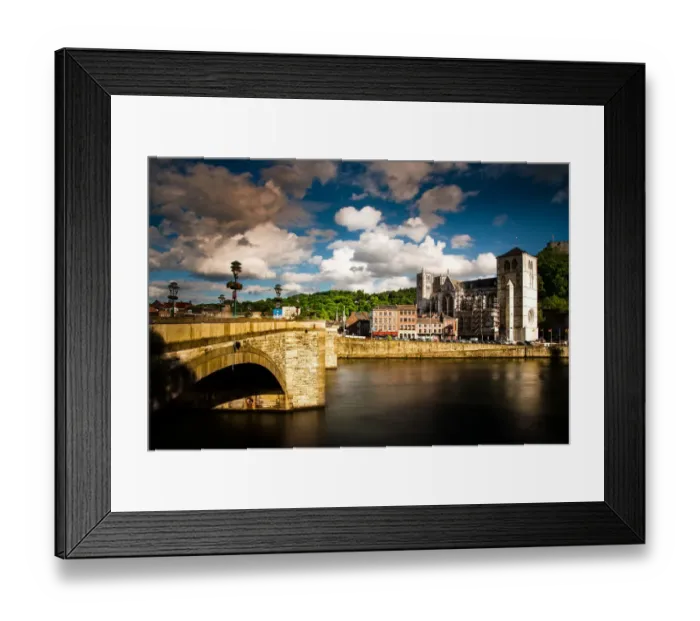 Framed Print : Town of Huy Framed Print : Town of Huy