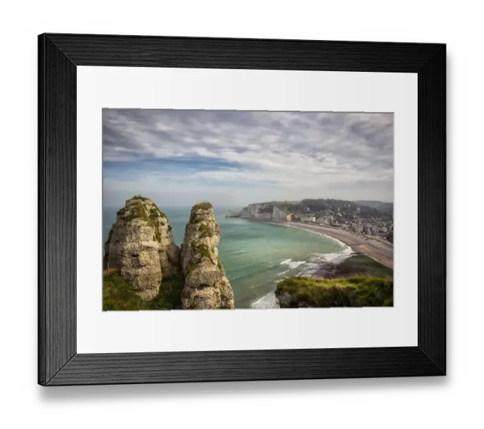 Framed Print : Etretat Cliffs Framed Print : Etretat Cliffs