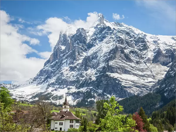 Swiss Alps Church