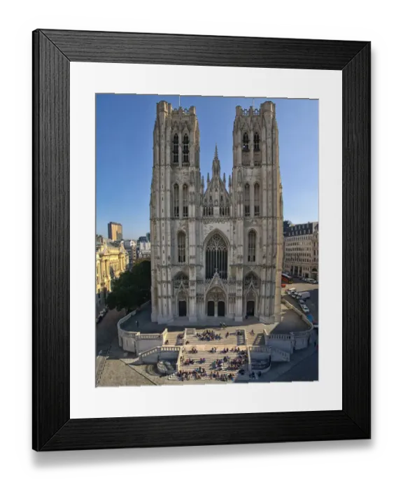 Framed Print : Gudula Brussels Framed Print : Gudula Brussels