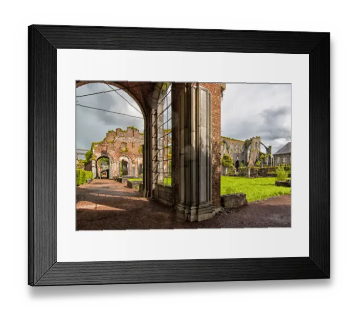 Framed Print : Abandoned Abbey Framed Print : Abandoned Abbey