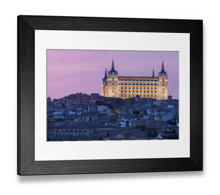 Framed Print : The Alcazar of Toledo at sunset Framed Print : The Alcazar of Toledo at sunset