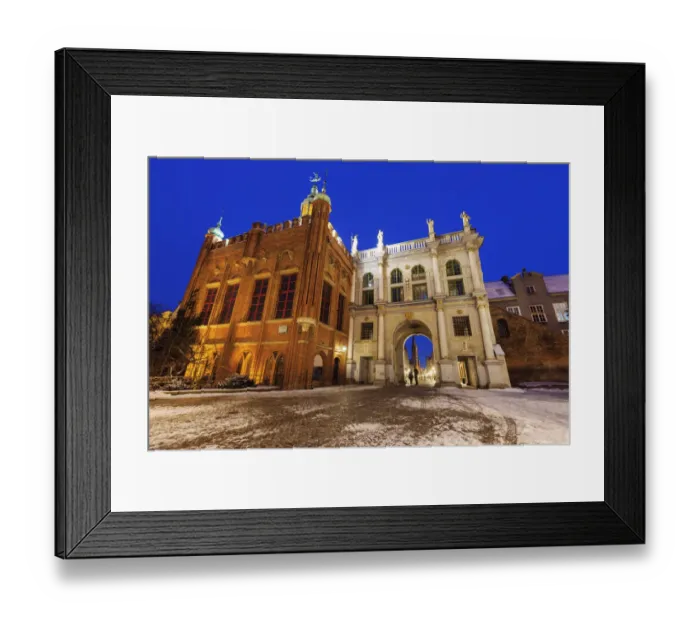 Framed Print : Golden Gate in Gdansk Framed Print : Golden Gate in Gdansk