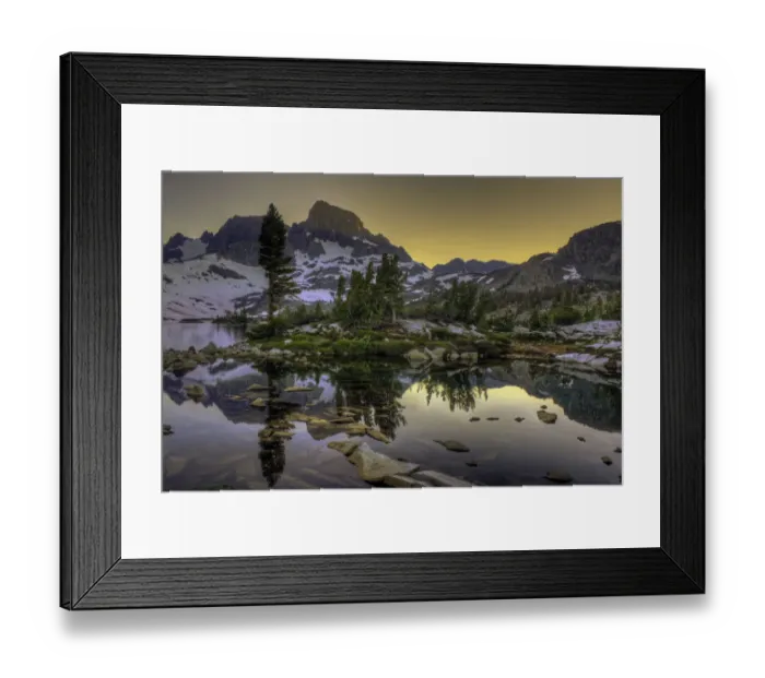 Framed Print : Sierra sunset Framed Print : Sierra sunset