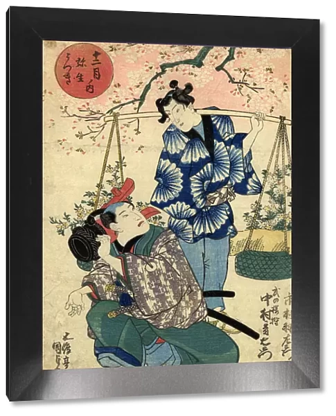 Japanese Woodblock of Kabuki actors