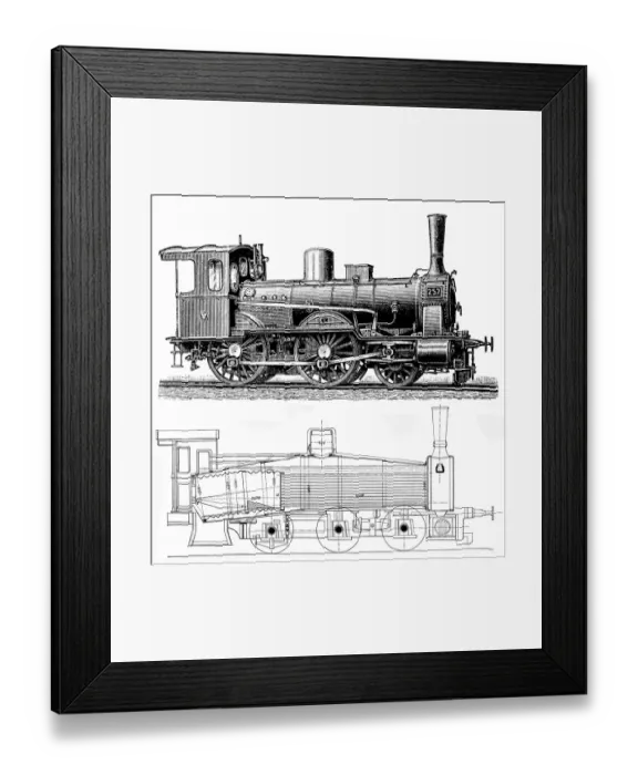Framed Print : locomotive Framed Print : locomotive