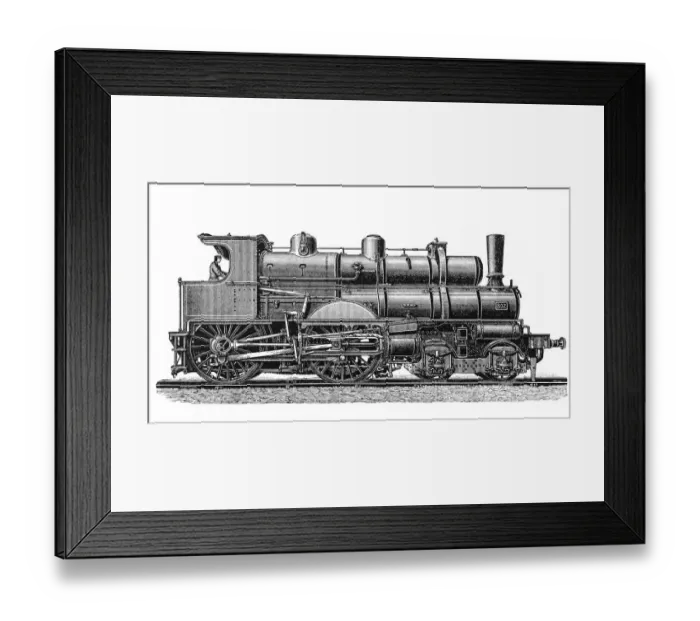 Framed Print : Steam locomotive Framed Print : Steam locomotive