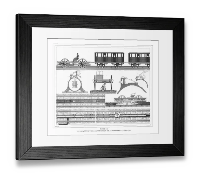 Framed Print : Illustrating the Construction of Stone Bridges Engraving Antique Illustration, Published Framed Print : Illustrating the Construction of Stone Bridges Engraving Antique Illustration, Published