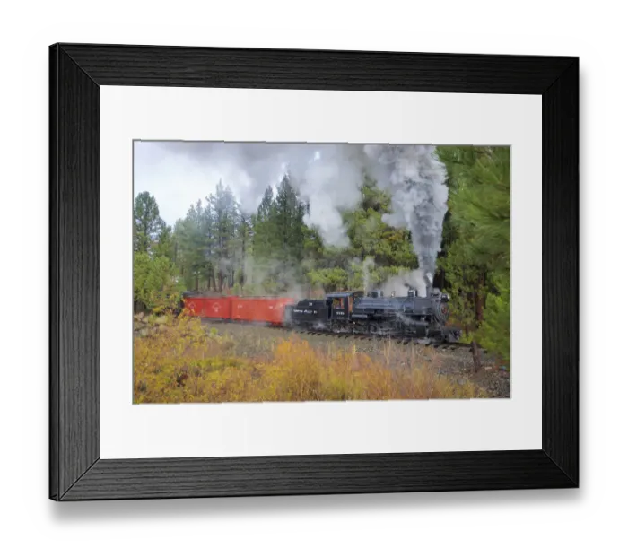 Framed Print : Steam train at Sumpter, Oregon, USA Framed Print : Steam train at Sumpter, Oregon, USA