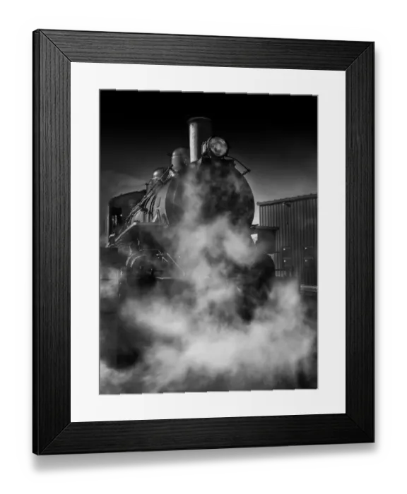 Framed Print : Train Steam and Smoke Framed Print : Train Steam and Smoke