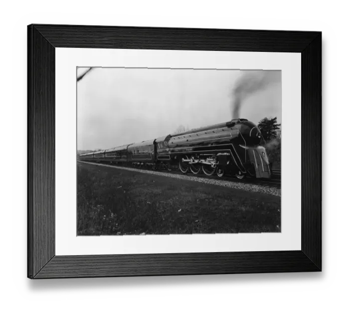 Framed Print : B & O Locomotive Framed Print : B & O Locomotive
