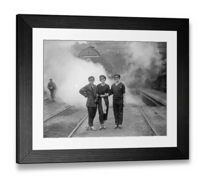 Framed Print : Lady Drivers Framed Print : Lady Drivers