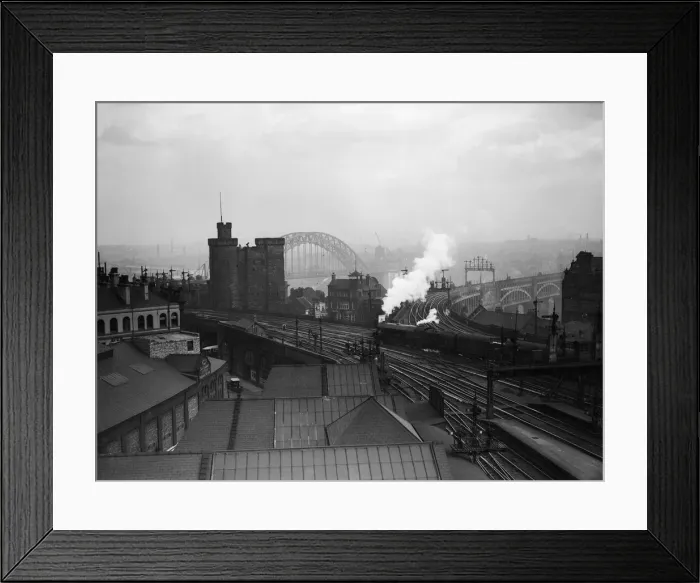 Framed Print : Newcastle Station Framed Print : Newcastle Station