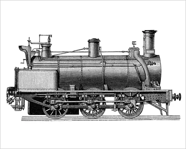 Old French locomotive