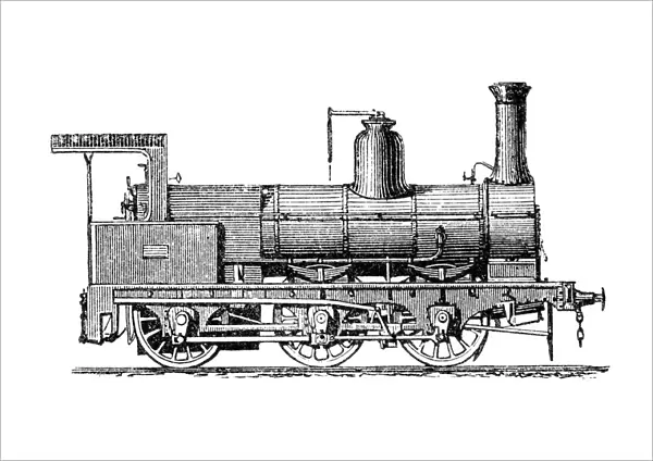 Old Belgian Locomotive