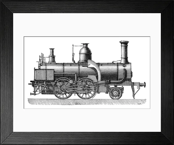Framed Print : Gebirgs locomotive Framed Print : Gebirgs locomotive
