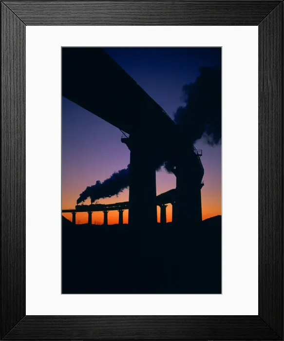 Framed Print : Farwell China Steam Framed Print : Farwell China Steam