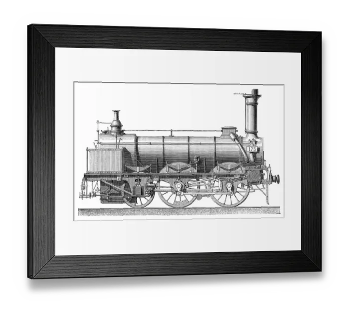 Framed Print : Steam locomotive Framed Print : Steam locomotive