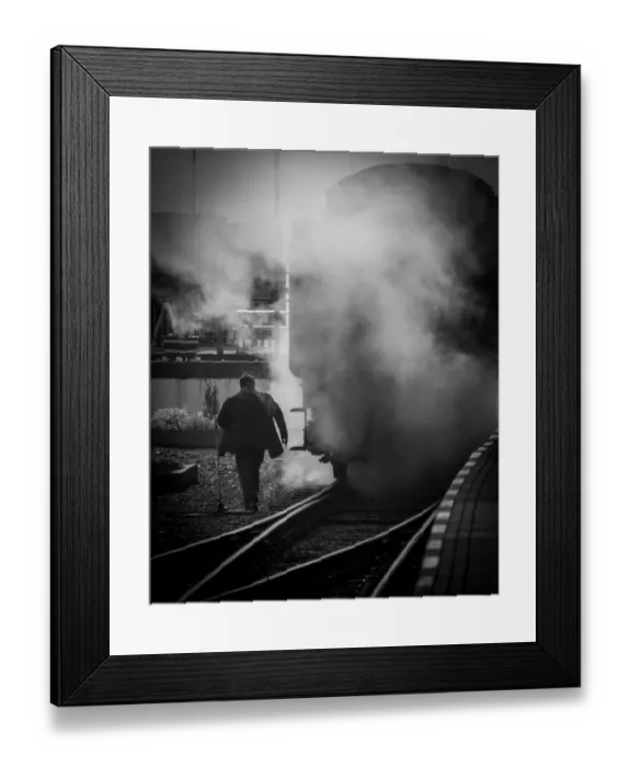 Framed Print : Changing the points