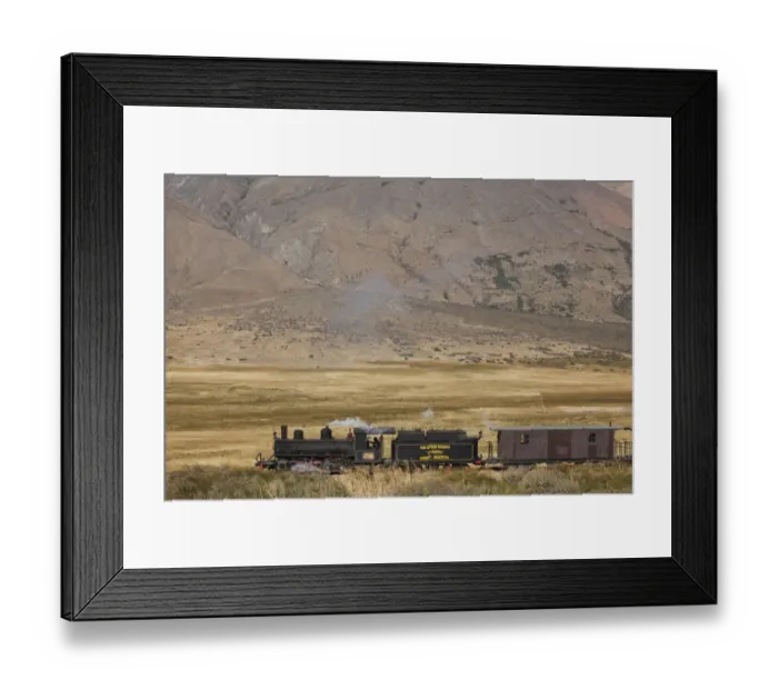 Framed Print : Old Patagonian Express, Esquel, Chubut Province, Patagonia, Argentina Framed Print : Old Patagonian Express, Esquel, Chubut Province, Patagonia, Argentina