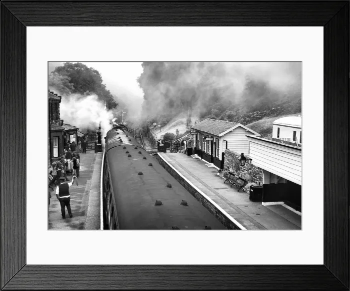 Framed Print : Steam Train at Goathland Framed Print : Steam Train at Goathland
