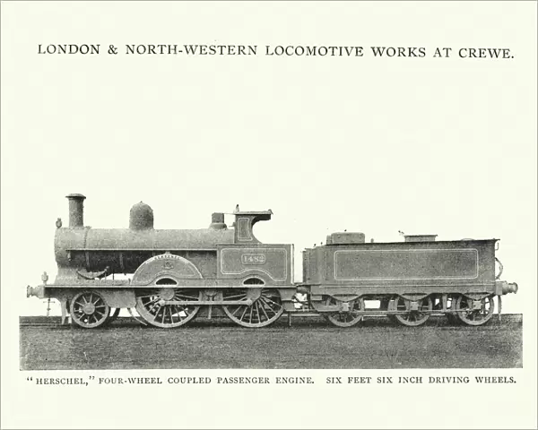 Victorian Herschel Passenger Steam Train