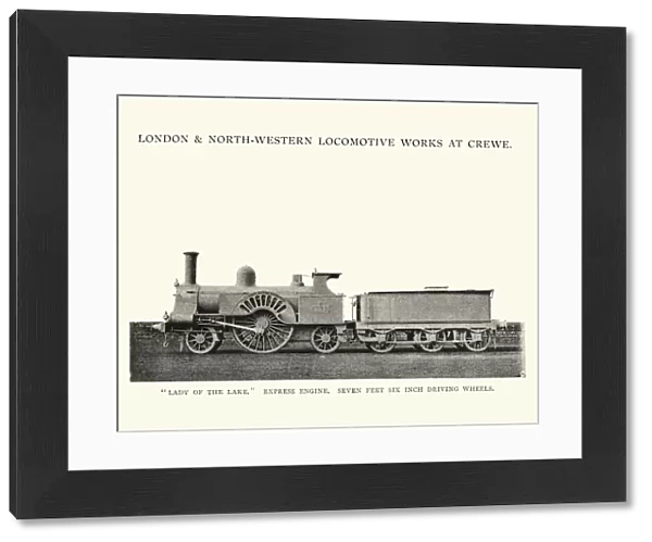 LNWR Lady of the Lake Class Steam Train