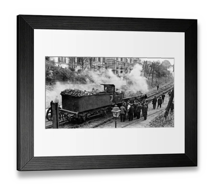 Framed Print : French Rail Strike Framed Print : French Rail Strike