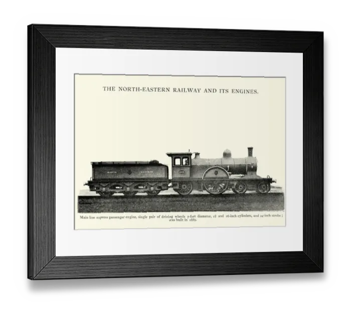 Framed Print : Victorian main line express passenger train Framed Print : Victorian main line express passenger train