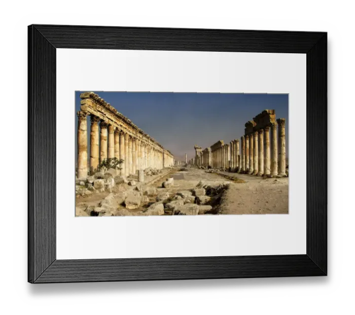 Framed Print : Apamea, Syria Framed Print : Apamea, Syria