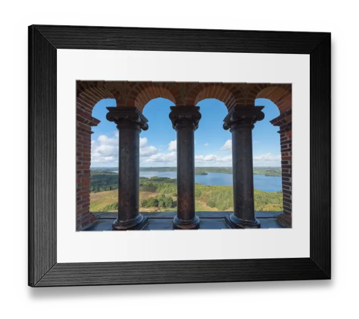 Framed Print : Himmelbjerget near Silkeborg in Denmark Framed Print : Himmelbjerget near Silkeborg in Denmark