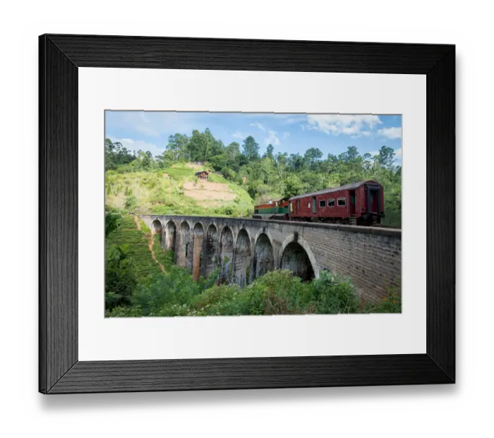 Framed Print : Nine Arch Bridge in Sri Lanka Framed Print : Nine Arch Bridge in Sri Lanka