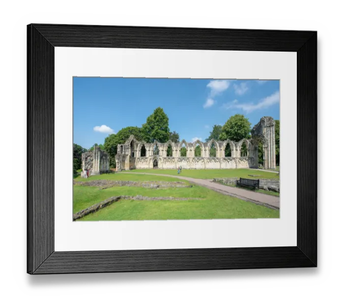 Framed Print : St Marys Abbey, York, UK Framed Print : St Marys Abbey, York, UK