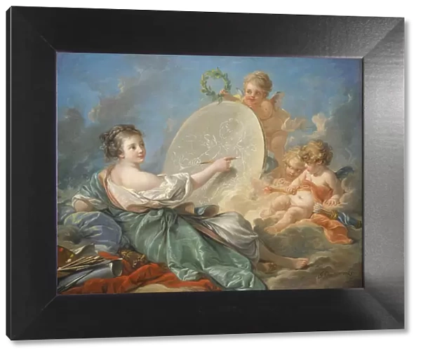 Allegory of Painting, Francois Boucher, 1765