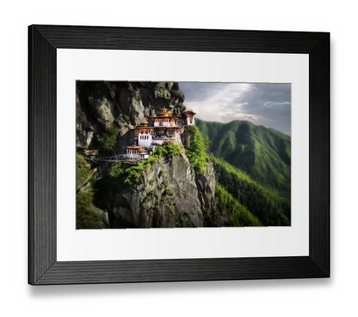 Framed Print : Mountain Monastery Framed Print : Mountain Monastery