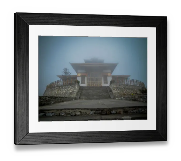 Framed Print : Bhutan Royal Monastery Framed Print : Bhutan Royal Monastery