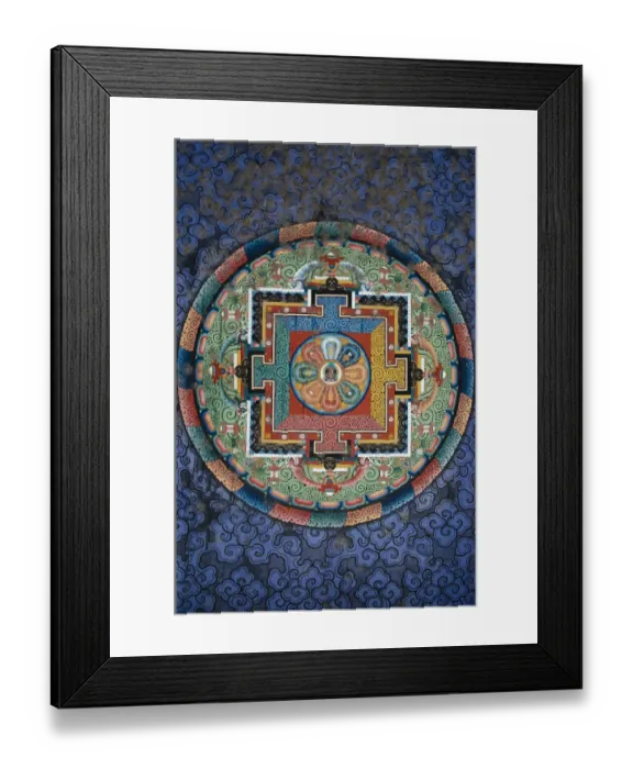 Framed Print : Covered Bridge Mural in Thimphu Framed Print : Covered Bridge Mural in Thimphu