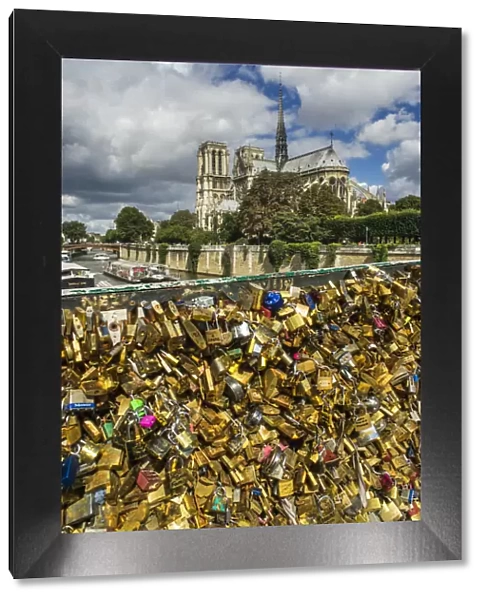 Padlocks of Love, Paris, France