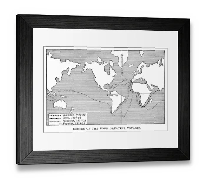 Framed Print : A History of the United States for America for Schools Framed Print : A History of the United States for America for Schools